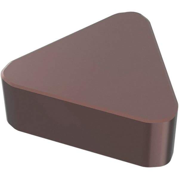 Seco - TNGX222 Grade CH2540 PCBN Turning Insert - TiSiN Finish, Triangle, 1/4" Inscr Circle, 3.18mm Thick, 0.03" Corner Radius - Apex Tool & Supply