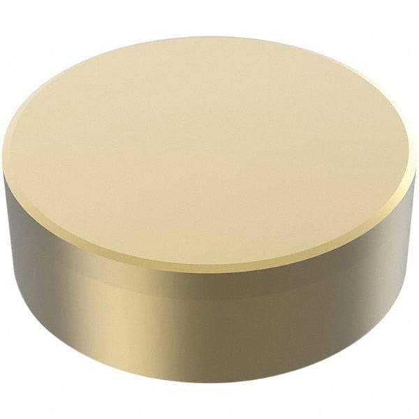 Seco - RNGN32 LF Grade CH3515 PCBN Turning Insert - TiAlN Finish, Round, 32mm Inscr Circle, 3.18mm Thick, 16mm Corner Radius - Apex Tool & Supply