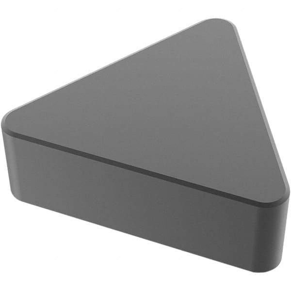 Seco - TNGN222 Grade CBN150 PCBN Turning Insert - Uncoated, Triangle, 1/4" Inscr Circle, 3.18mm Thick, 0.03" Corner Radius - Apex Tool & Supply