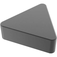 Seco - TNGN223 Grade CBN150 PCBN Turning Insert - Uncoated, Triangle, 1/4" Inscr Circle, 3.18mm Thick, 0.05" Corner Radius - Apex Tool & Supply