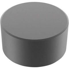 Seco - RNGN22 Grade CBN150 PCBN Turning Insert - Uncoated, Round, 22mm Inscr Circle, 3.18mm Thick, 11mm Corner Radius - Apex Tool & Supply