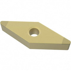 Seco - VNGA332 Grade CH3515 PCBN Turning Insert - TiAlN Finish, Diamond, 0.38" Inscr Circle, 4.76mm Thick, 0.03" Corner Radius - Apex Tool & Supply
