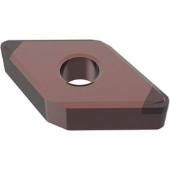 Seco - DNGM150408 Grade CH2540 PCBN Turning Insert - TiSiN Finish, Diamond, 1/2" Inscr Circle, 4.76mm Thick, 0.03" Corner Radius - Apex Tool & Supply