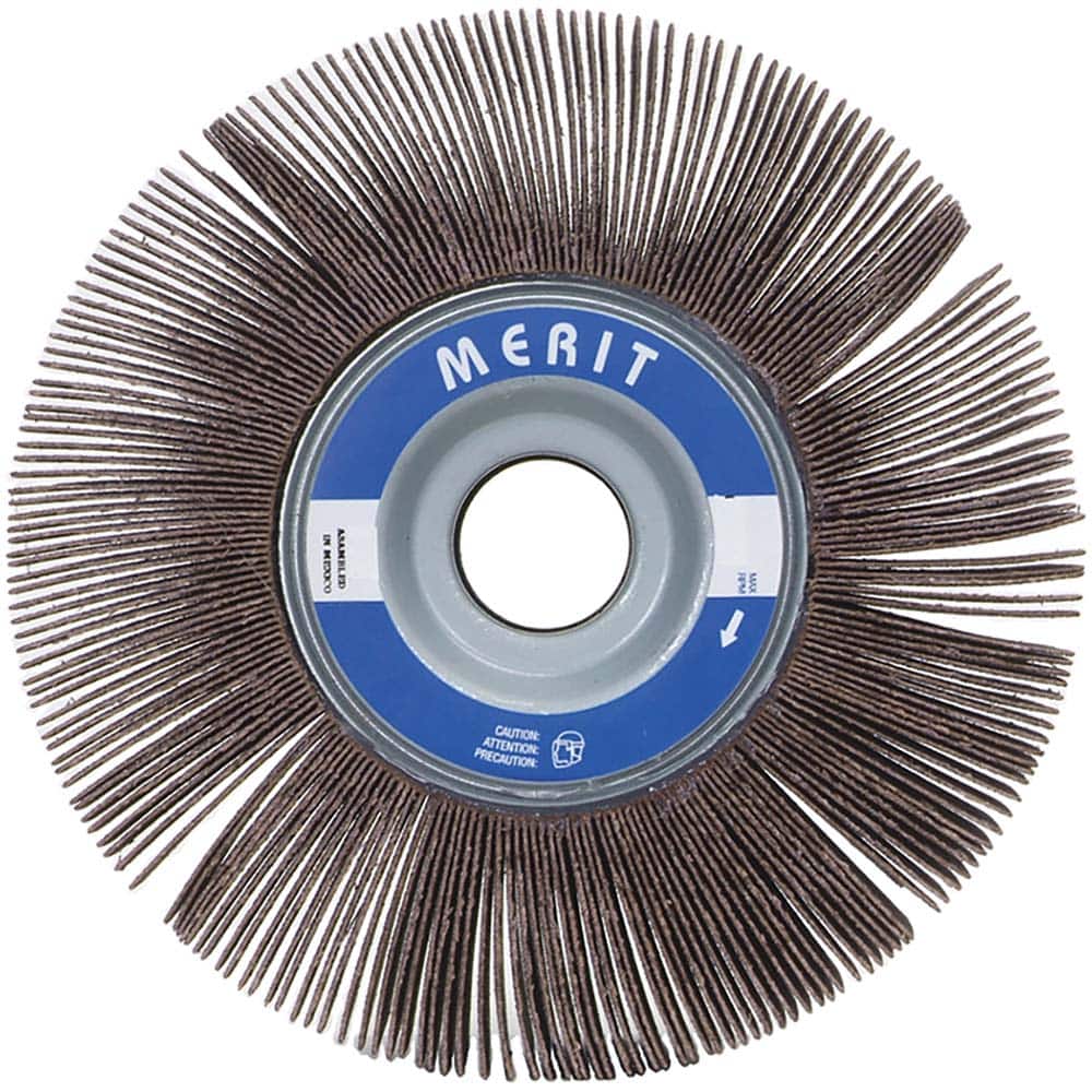Norton - 6 x 3" 120 Grit Aluminum Oxide Unmounted Flap Wheel - Apex Tool & Supply