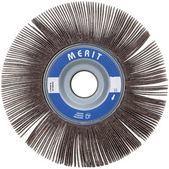 Norton - 6 x 3" 120 Grit Aluminum Oxide Unmounted Flap Wheel - Apex Tool & Supply