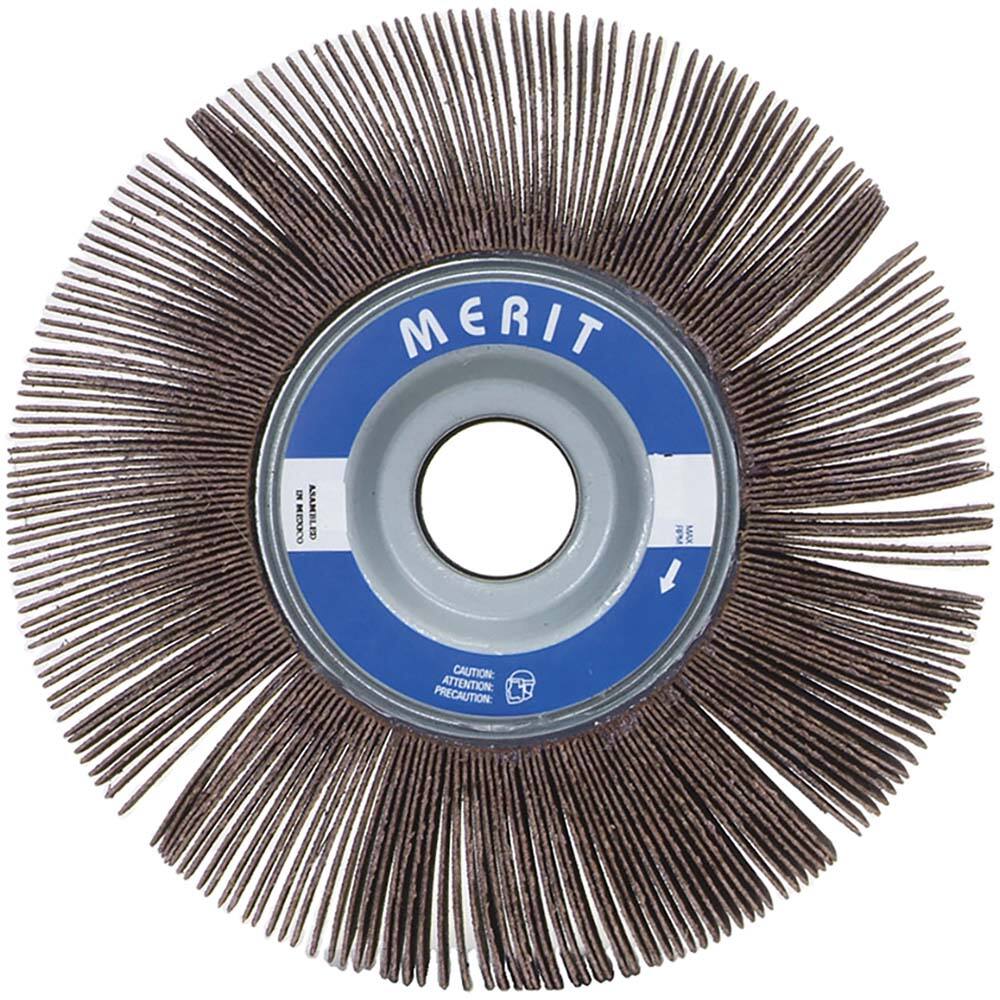 Norton - 6 x 1" 40 Grit Aluminum Oxide Unmounted Flap Wheel - Apex Tool & Supply