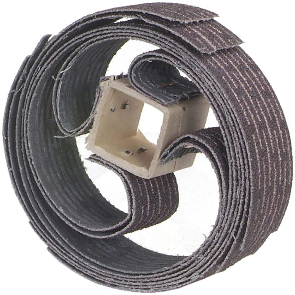 Norton - Flap Wheel Refills Refill Width (Inch): 1 Refill Trim Length (Inch): 14 - Apex Tool & Supply