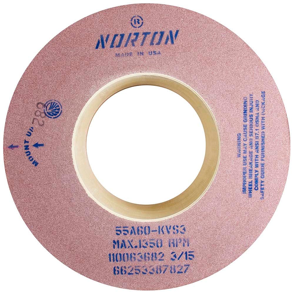 Norton - Centerless & Cylindrical Grinding Wheels Wheel Diameter (Inch): 24 Wheel Width (Inch): 8 - Apex Tool & Supply