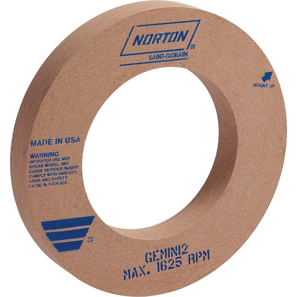 Norton - Centerless & Cylindrical Grinding Wheels Wheel Diameter (Inch): 20 Wheel Width (Inch): 1 - Apex Tool & Supply