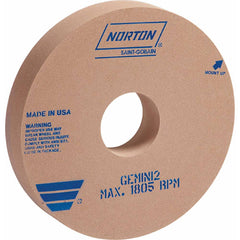 Norton - Centerless & Cylindrical Grinding Wheels Wheel Diameter (Inch): 16 Wheel Width (Inch): 3 - Apex Tool & Supply