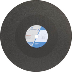 Norton - 20 x 3/16, 1" Hole 30 Grit Aluminum Oxide Cutoff Wheel - Apex Tool & Supply