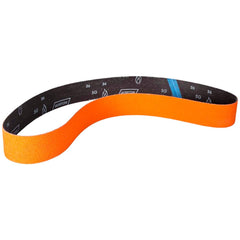 Norton - 1" Wide x 42" OAL, 100 Grit, Ceramic Abrasive Belt - Apex Tool & Supply