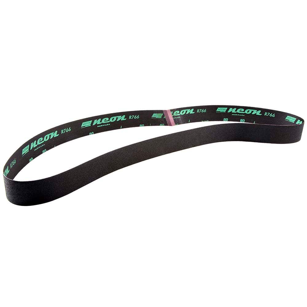 Norton - 2" Wide x 72" OAL, 36 Grit, Aluminum Oxide Abrasive Belt - Apex Tool & Supply