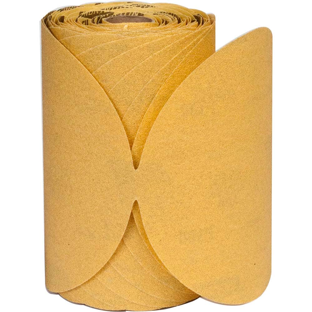 Norton - 6" Diam, 400 Grit Aluminum Oxide Adhesive PSA Disc - Apex Tool & Supply