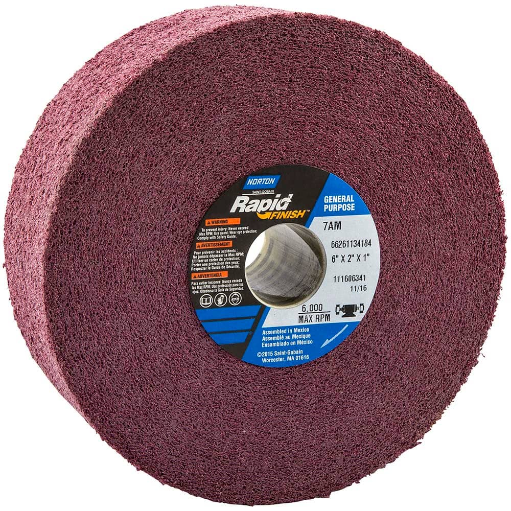 Norton - Deburring Wheels Wheel Type: Convolute Wheel Diameter (Inch): 6 - Apex Tool & Supply