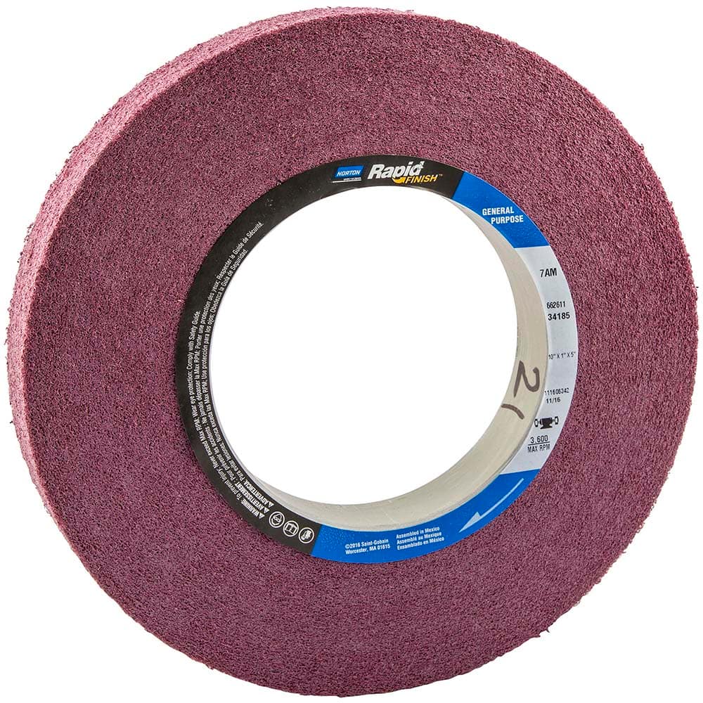 Norton - Deburring Wheels Wheel Type: Convolute Wheel Diameter (Inch): 10 - Apex Tool & Supply