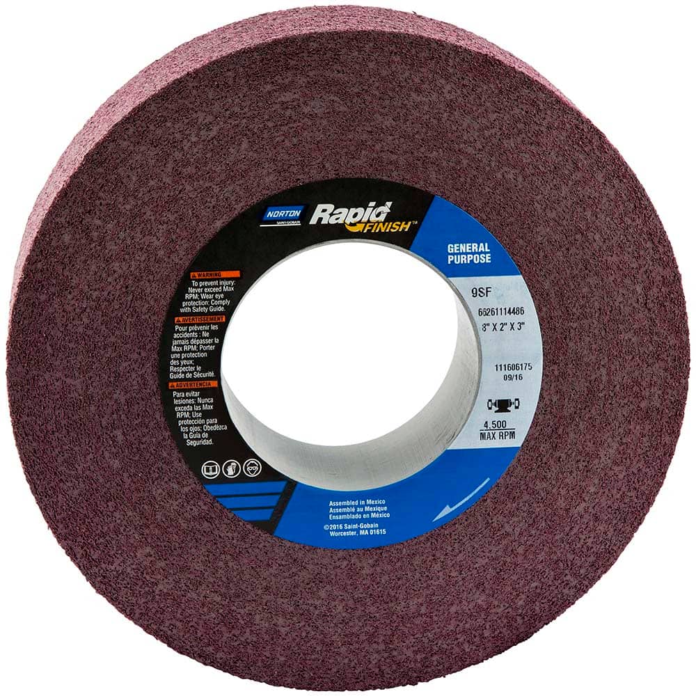 Norton - Deburring Wheels Wheel Type: Convolute Wheel Diameter (Inch): 8 - Apex Tool & Supply