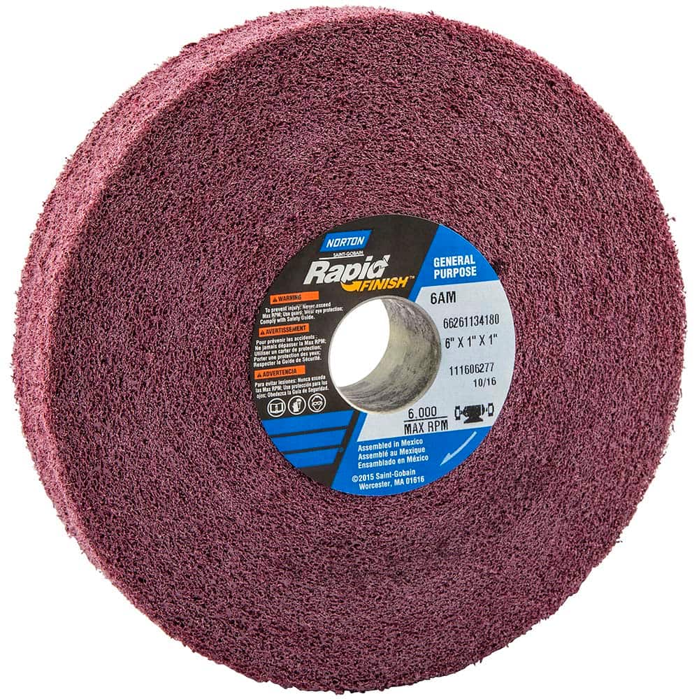 Norton - Deburring Wheels Wheel Type: Convolute Wheel Diameter (Inch): 6 - Apex Tool & Supply