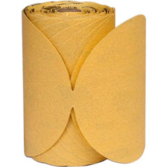 Norton - 6" Diam, 240 Grit Aluminum Oxide Adhesive PSA Disc - Apex Tool & Supply