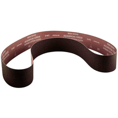 Norton - 4" Wide x 36" OAL, 80 Grit, Aluminum Oxide Abrasive Belt - Apex Tool & Supply