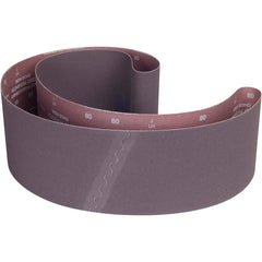 Norton - 6" Wide x 89" OAL, 80 Grit, Aluminum Oxide Abrasive Belt - Apex Tool & Supply