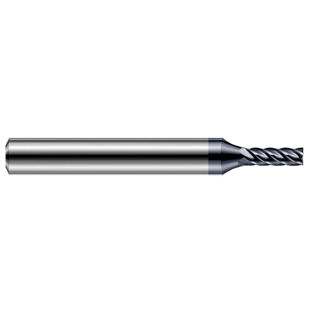Harvey Tool - Square End Mills Mill Diameter (Decimal Inch): 0.0700 Length of Cut (Decimal Inch): 0.2100 - Apex Tool & Supply