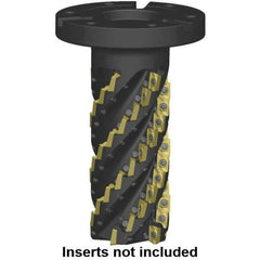 Kennametal - 2-1/2" Cut Diam, 143.91mm Max Depth of Cut, 50.01mm Shank Diam, 7-1/2" OAL, Indexable Square Shoulder Helical End Mill - ADCT23283PD.R... Inserts, Flange Mount Shank, 0° Lead Angle, Through Coolant, Series NGEB - Apex Tool & Supply