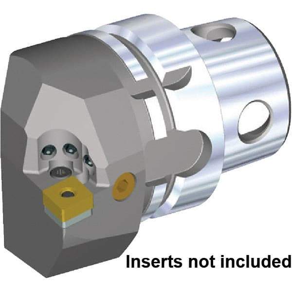 Kennametal - Right Hand Cut, Size KM4X63, CN..543 & CN.. 160612 Insert Compatiblity, Internal Modular Turning & Profiling Cutting Unit Head - 43mm Ctr to Cutting Edge, 70mm Head Length, Through Coolant, Series KM4X - Apex Tool & Supply