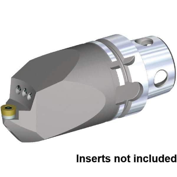 Kennametal - Neutral Cut, Size KM4X63, RC.. 1204M0 Insert Compatiblity, External Modular Turning & Profiling Cutting Unit Head - 115mm Head Length, Through Coolant, Series KM4X - Apex Tool & Supply