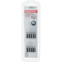 Wiha - 1/4" Drive IP3 Torx Plus Screwdriver Bit - 1" OAL, Insert Bit - Apex Tool & Supply