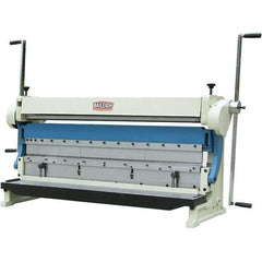 Baileigh - Combination Roller, Shear & Brake Machines Maximum Mild Steel Shearing Capacity (Gauge): 16 Maximum Mild Steel Bending Capacity (Gauge): 16 - Apex Tool & Supply
