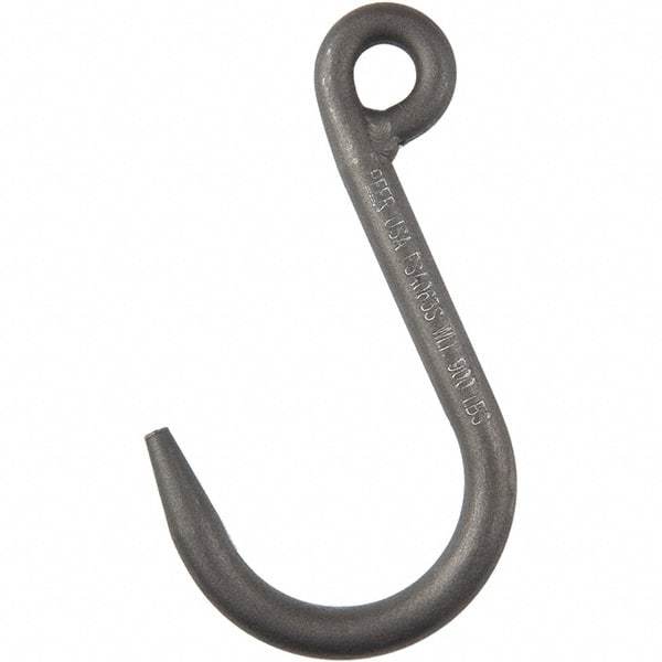 Peerless Chain - Eye Hooks Material: Alloy Steel Load Capacity (Lb.): 900 - Apex Tool & Supply