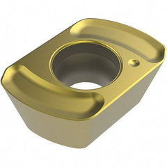 Seco - LPKT09T420 M13 Grade MP3000 Carbide Milling Insert - TiAlN Finish, 4.76mm Thick, 2mm Corner Radius - Apex Tool & Supply