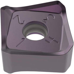 Seco - SNMX2209 M18 Grade MK2050 Carbide Milling Insert - TiAlN/TiSiN Finish, 8.81mm Thick, 22mm Inscribed Circle, 2mm Corner Radius - Apex Tool & Supply