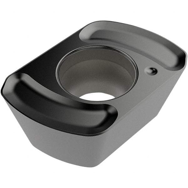 Seco - LPKT09T420 M13 Grade T350M Carbide Milling Insert - TiCN/Al2O3 Finish, 4.76mm Thick, 2mm Corner Radius - Apex Tool & Supply