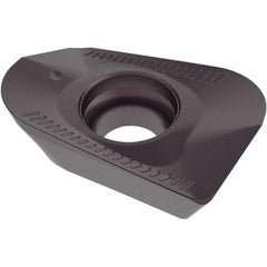 Seco - XOMX120431 ME08 Grade MP2050 Carbide Milling Insert - TiAlN/TiSiN Finish, 5.07mm Thick, 3.1mm Corner Radius - Apex Tool & Supply