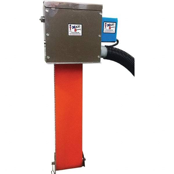 Mini-Skimmer - 48" Reach, 6 GPH Oil Removal Capacity, 115 Max Volt Rating, 60 Hz, Belt Oil Skimmer - 40 to 120° (Poly), 220° (Stainless) - Apex Tool & Supply