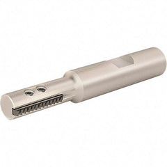 Vargus - 0.463" Cut Diam, 0.99" Max Depth of Cut, 1/2" Shank Diam, Internal/External Indexable Thread Mill - Insert Style 19A, 1 Insert, Toolholder Style RTMC, 2.913" OAL - Apex Tool & Supply