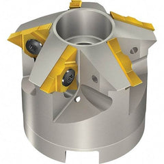 Vargus - 2.09" Cut Diam, 11.811" Max Depth of Cut, 3/4" Arbor Hole Diam, Internal Indexable Thread Mill - Insert Style 3UI, 3/8" Insert Size, 5 Inserts, Toolholder Style TM SC-D, 1.58" OAL - Apex Tool & Supply
