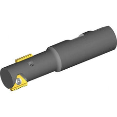 Vargus - 1.181" Cut Diam, 2.05" Max Depth of Cut, 1" Shank Diam, Internal/External Indexable Thread Mill - Insert Style 5, 5/8" Insert Size, 1 Insert, Toolholder Style TMOC, 4.37" OAL - Apex Tool & Supply