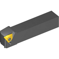 Vargus - External Thread, Right Hand Cut, 32mm Shank Width x 32mm Shank Height Indexable Threading Toolholder - 170mm OAL, 5VER Insert Compatibility, NL Toolholder, Series V Style - Apex Tool & Supply