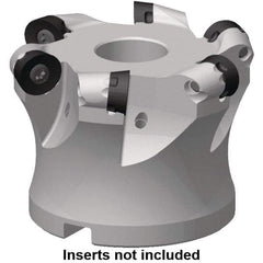 Kennametal - 28mm Cut Diam, 6mm Max Depth, 16mm Arbor Hole, 4 Inserts, RP..1204 Insert Style, Indexable Copy Face Mill - 7713VR12 Cutter Style, 34,000 Max RPM, 40mm High, Through Coolant, Series 7713 - Apex Tool & Supply