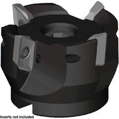 Kennametal - 4 Inserts, 2-1/2" Cut Diam, 1" Arbor Diam, 16mm Max Depth of Cut, Indexable Square-Shoulder Face Mill - 0° Lead Angle, 50mm High, ZDET 16M5..721 Insert Compatibility, Through Coolant, Series 5720VZ16 - Apex Tool & Supply