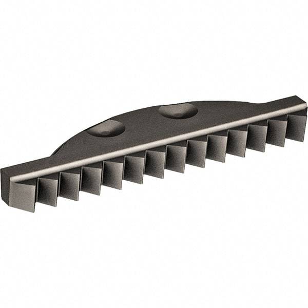 Vargus - 14 TPI, Internal/External Thread, Whitworth Standard, R19EI VBX Grade Thread Mill Insert - Carbide, TiCN Coating - Apex Tool & Supply