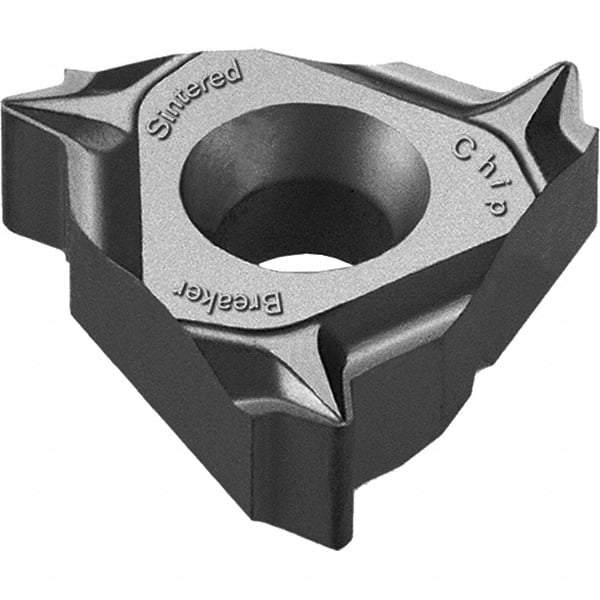 Vargus - 3JIR Internal Right Hand 48-16 Partial 55 Laydown Threading Insert - Grade VCB, TiAIN Coated Carbide - Apex Tool & Supply