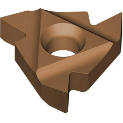 Vargus - 3IR Internal Right Hand 11.5 NPT Laydown Threading Insert - Grade VRX, AlTiN Coated Carbide - Apex Tool & Supply