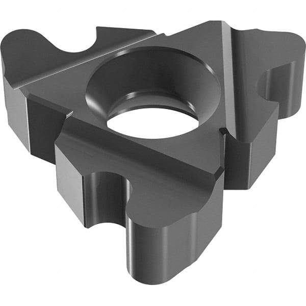 Vargus - 4FER External Right Hand 4 RD Laydown Threading Insert - Grade VTX, TiAIN Coated Carbide - Apex Tool & Supply