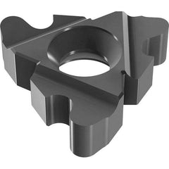 Vargus - 4FER External Right Hand 4 RD Laydown Threading Insert - Grade VTX, TiAIN Coated Carbide - Apex Tool & Supply