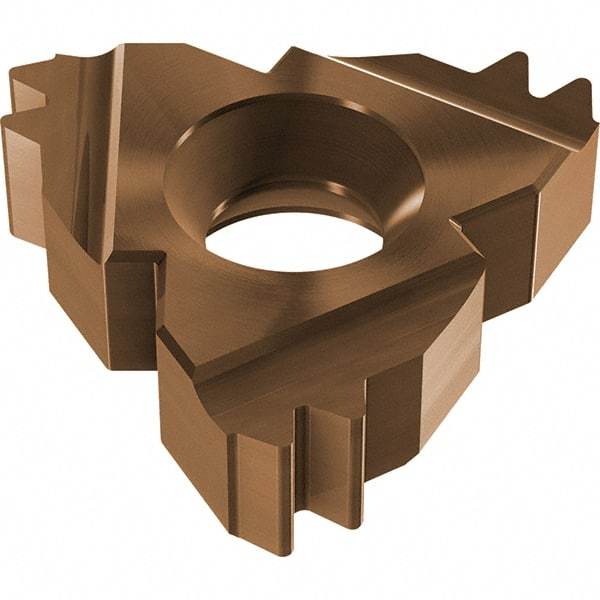 Vargus - 4FIR Internal Right Hand 11 W Laydown Threading Insert - Grade VRX, AlTiN Coated Carbide - Apex Tool & Supply