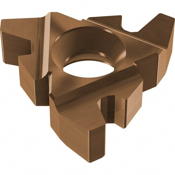 Vargus - 4FIR Internal Right Hand TR Laydown Threading Insert - Grade VRX, AlTiN Coated Carbide - Apex Tool & Supply